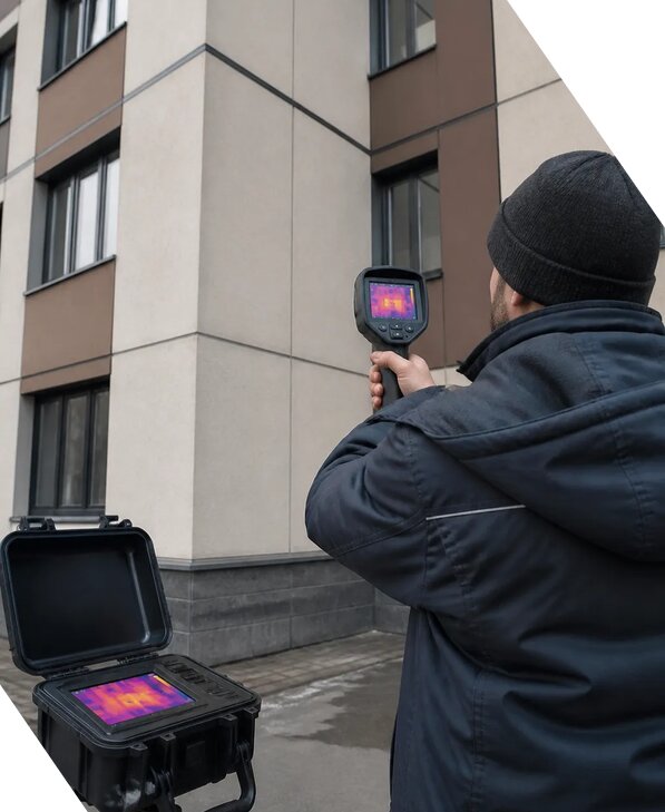 Тепловизионное обследование зданий и сооружений в Валуйках